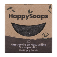 HappySoaps - Charming Charcoal en sweet Sandal Shampoo bar(Alle haartypes)